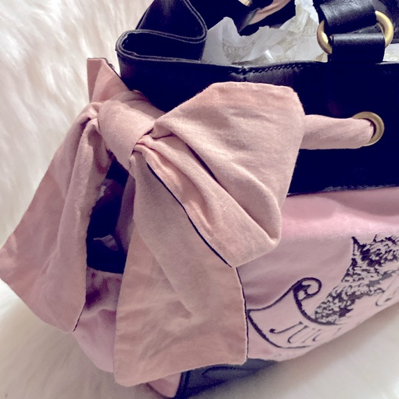 Juicy Couture Pink Velour Daydreamer Bag NWT Excellent Condition - Picture 11 of 17